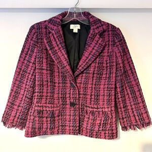 Ann Taylor Loft tweed blazer.  Like new condition. Women size 8
